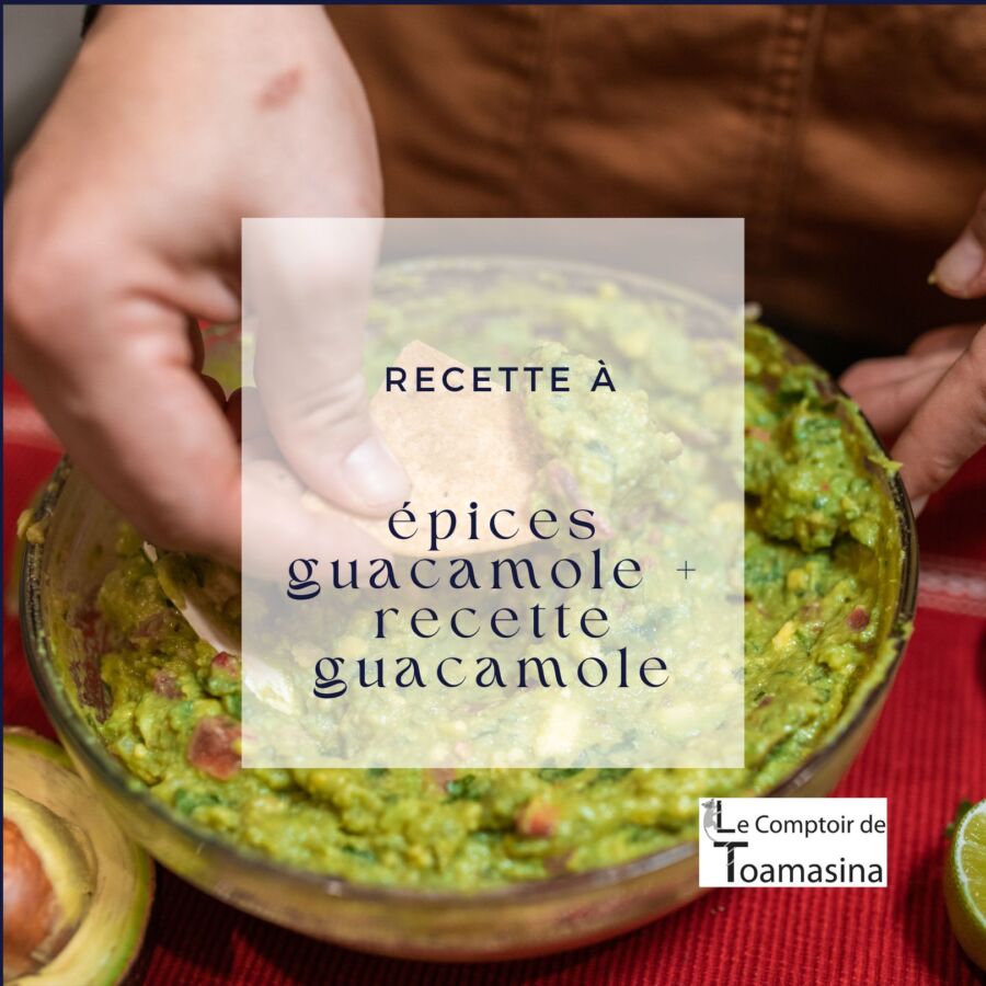 Ingrédients guacamole traditionnel