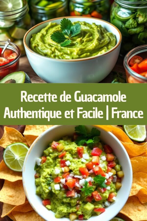 Savoureux guacamole maison