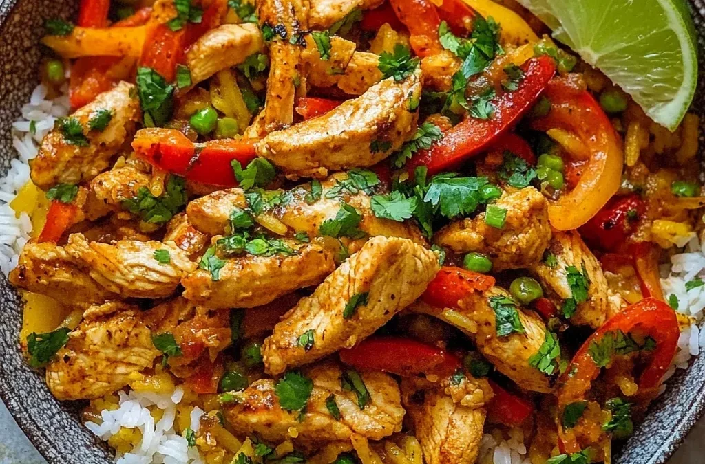 Poulet Fajitas : Un Repas Mexicain Rapide et Délicieux