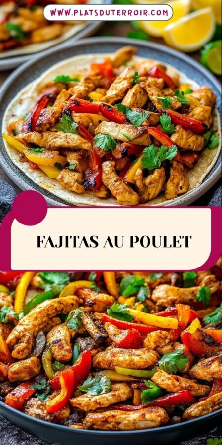 Poulet fajitas rapide