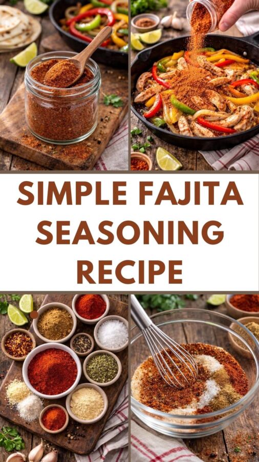 Fajitas épicées et relevées