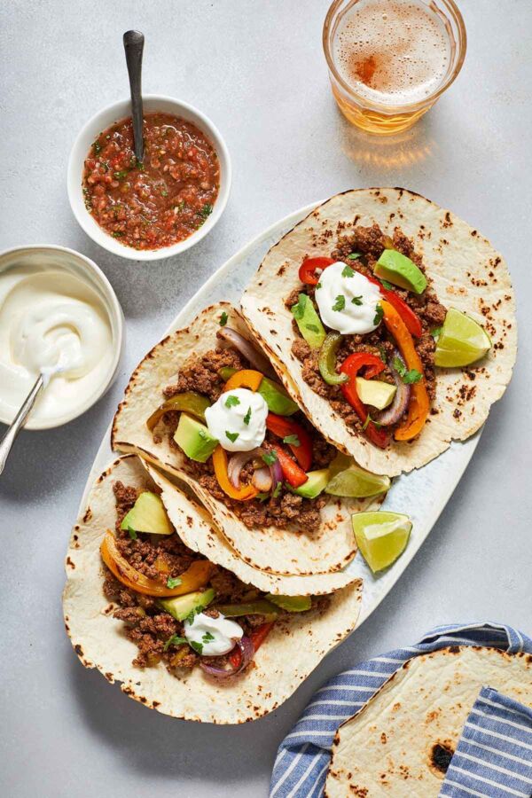 Recette fajitas viande hachée