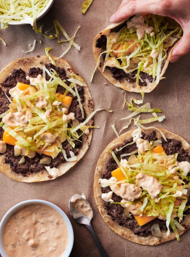 Fajitas avec boeuf haché