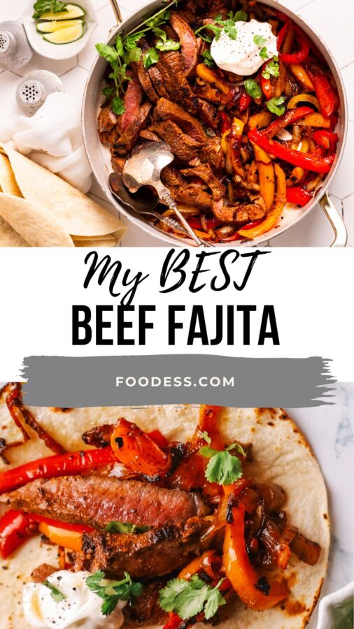 fajitas boeuf savoureuses
