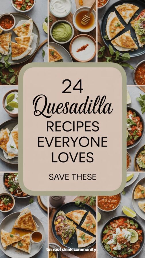 Préparation facile de quesadilla