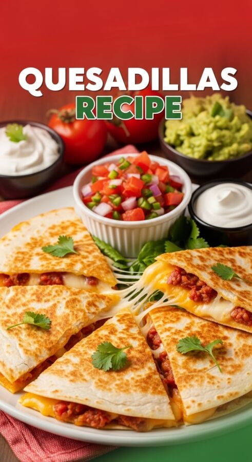 Délicieuse recette quesadillas