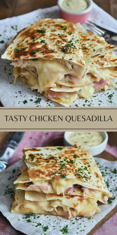 Délicieuse recette quesadillas