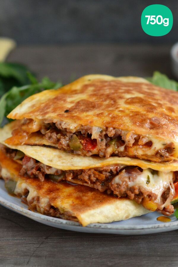 Ingrédients pour quesadillas parfaites