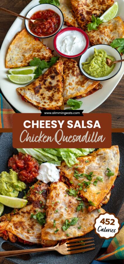 Recette quesadillas poulet