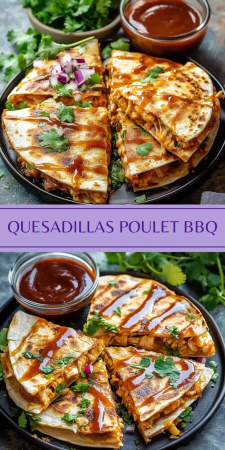 Plat mexicain quesadillas poulet