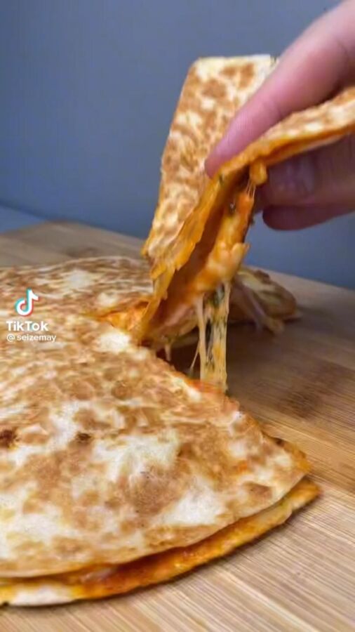 Quesadillas fromage fondantes