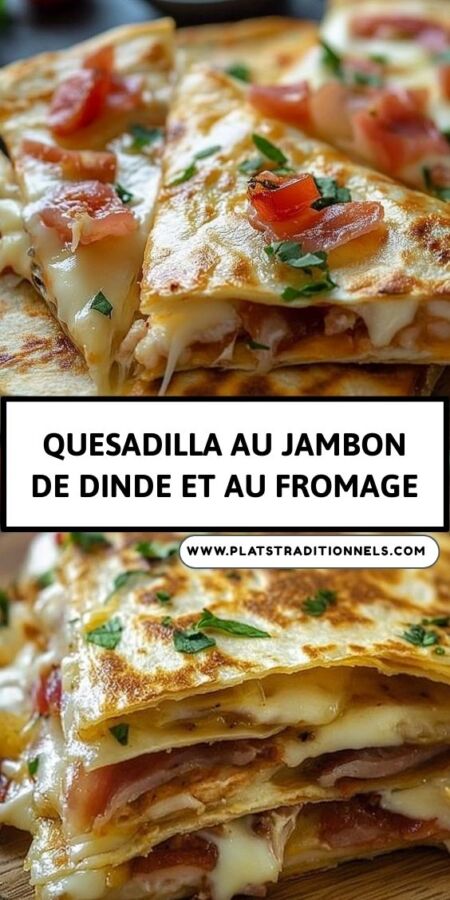 Savoureuses quesadillas au fromage