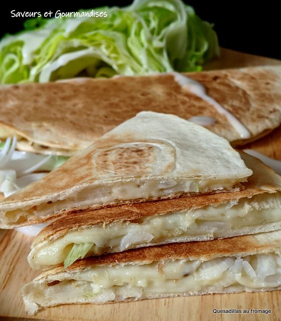 Recette facile quesadillas fromage
