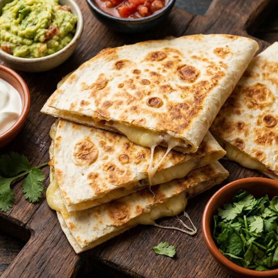 Recette facile quesadillas fromage
