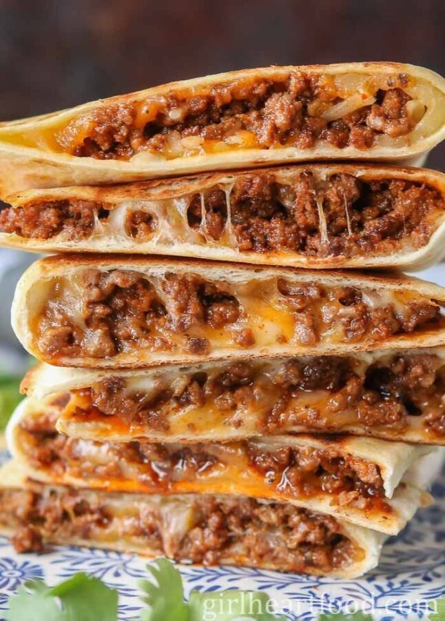 Quesadilla bœuf savoureuse