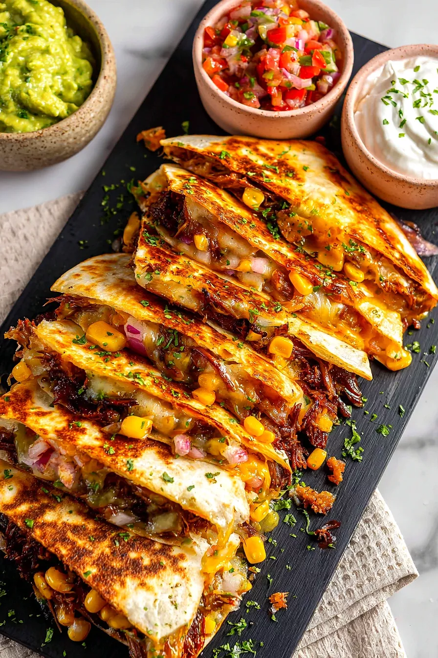 Quesadilla bœuf savoureuse