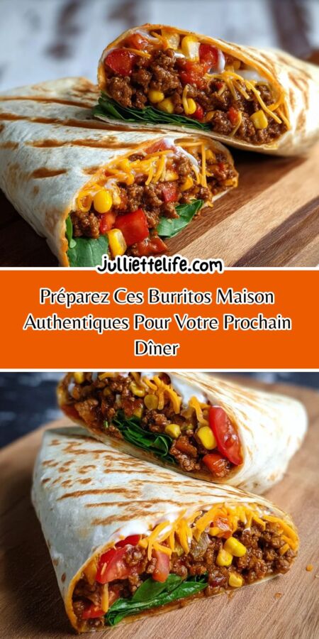 Délicieuse recette de burritos