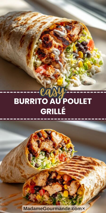 Préparation facile des burritos