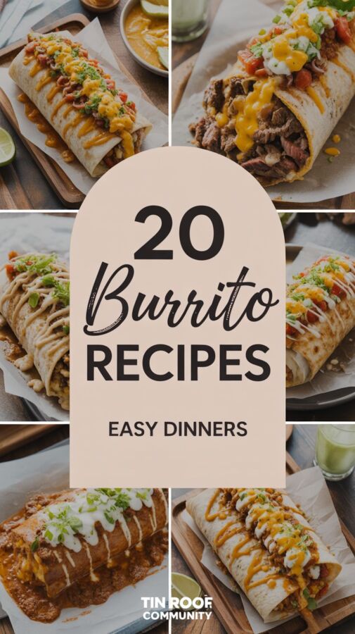 Burritos mexicains authentiques