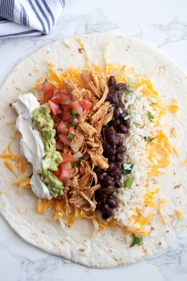 Délicieuse recette de burritos