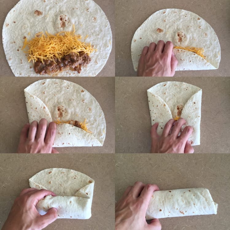 Burritos mexicains authentiques