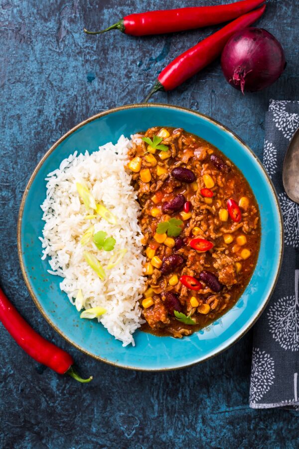 Chili con carne savoureux