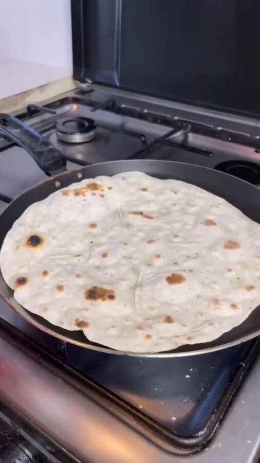 Préparation recette tortillas