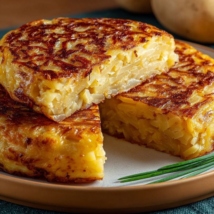 Omelette tortilla pommes de terre