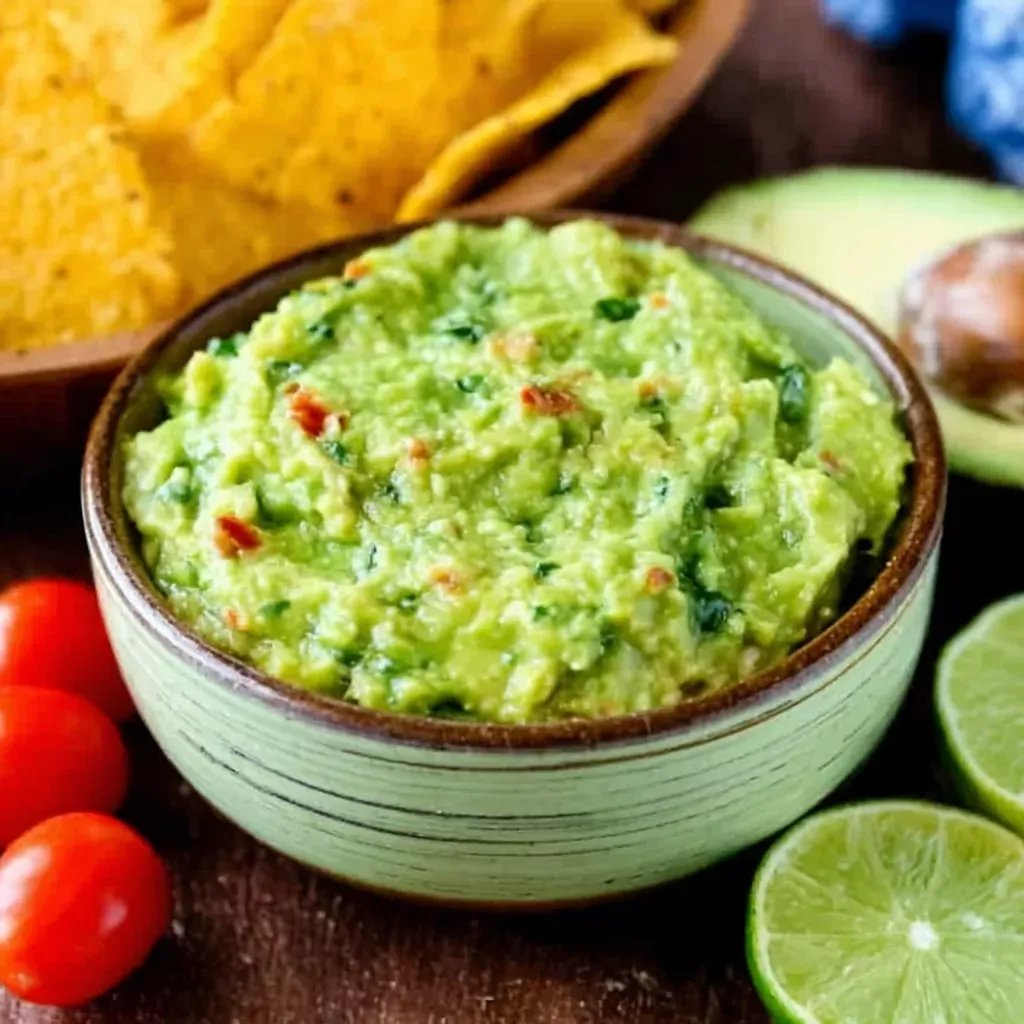 Ingrédients frais pour guacamole