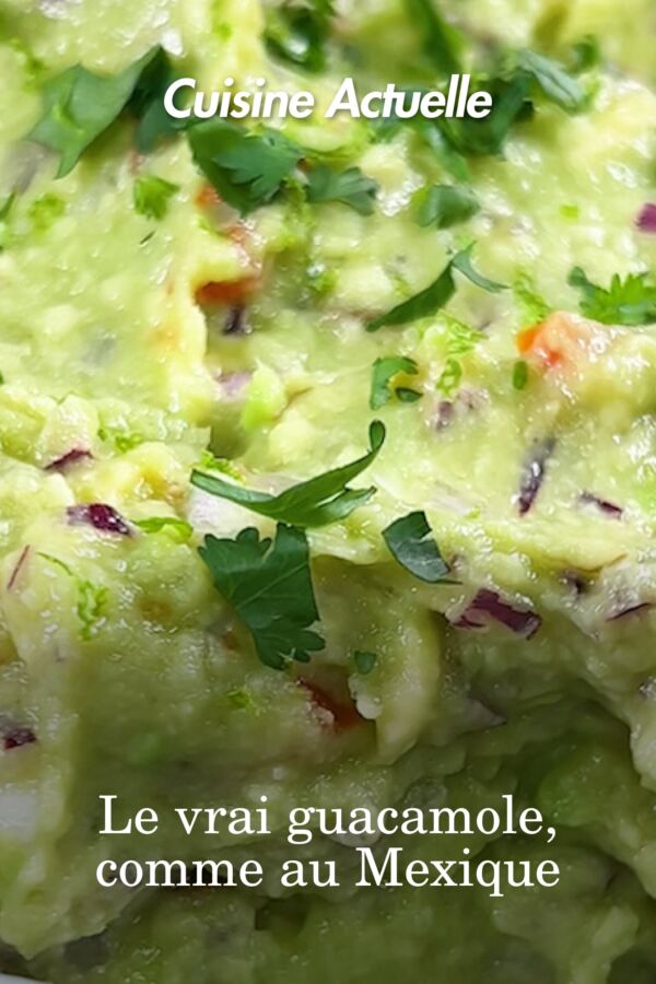 Préparation guacamole express