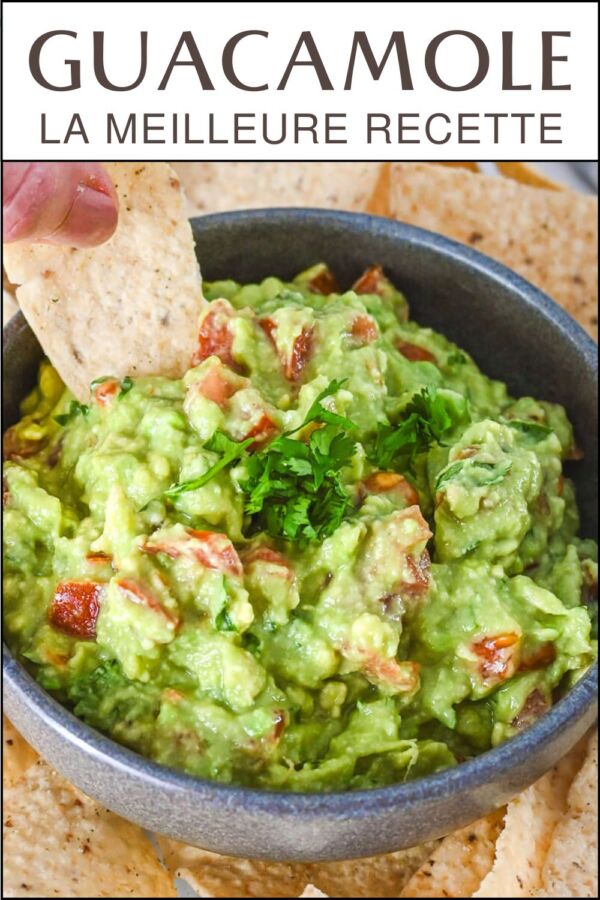 Savoureuse recette de guacamole