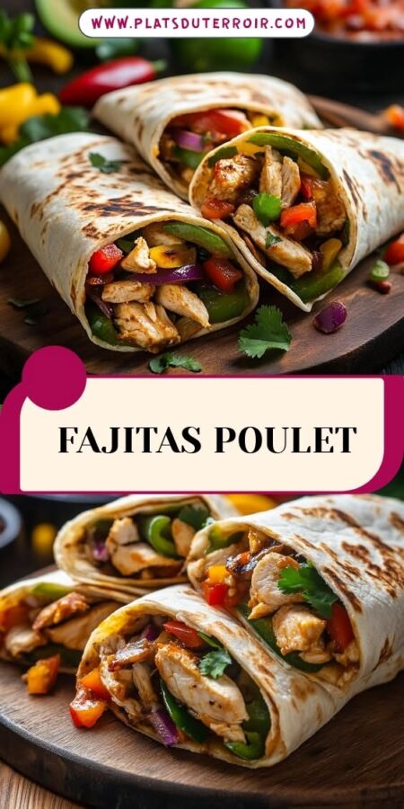 Recette de fajitas mexicaines