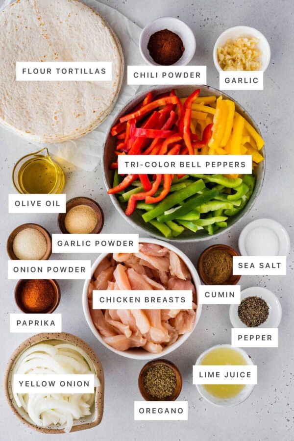 Préparation facile fajitas recette