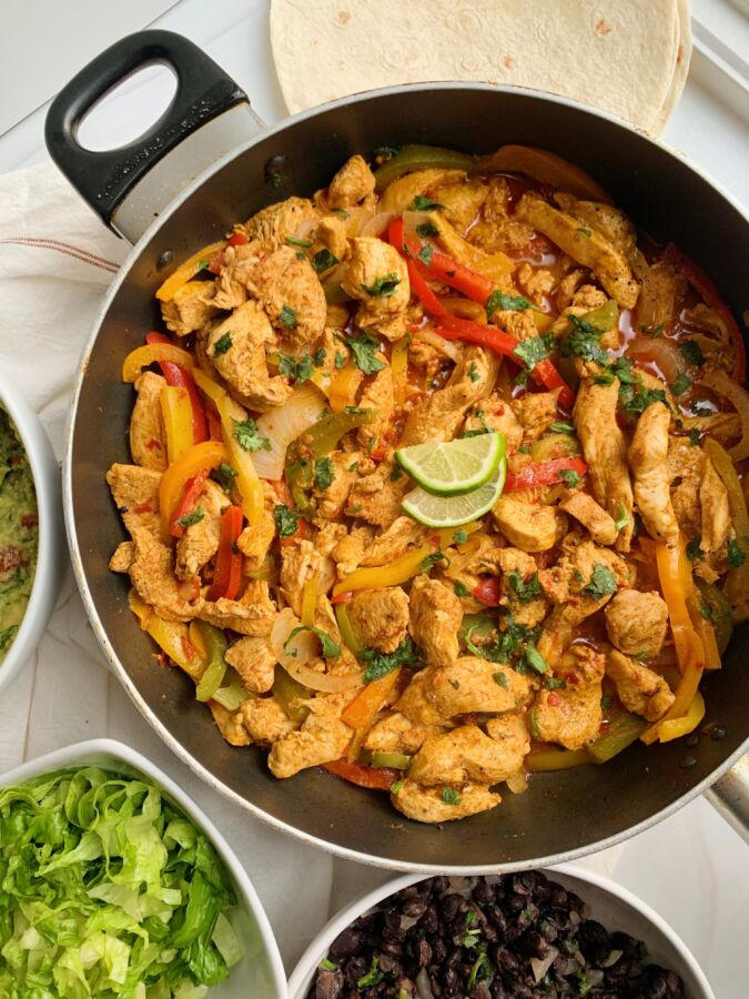 Préparation facile fajitas recette