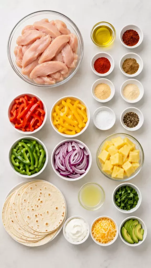 Préparation facile fajitas recette